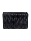 Materasse Nappa Leather Half Wallet Black - MIU MIU - BALAAN 3