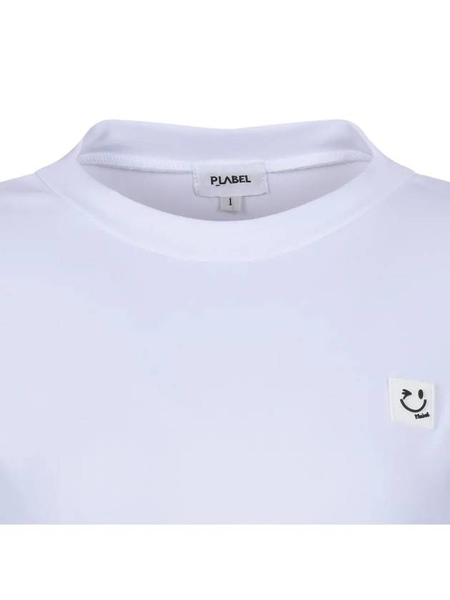 Mockneck slim jersey inner t-shirt MW3SE068WHT - P_LABEL - BALAAN 6
