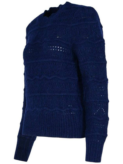 Isabel Marant Étoile 'Othona' Navy Alpaca Blend Sweater - ISABEL MARANT ETOILE - BALAAN 2