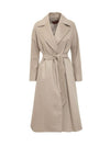 Umido Cashmere Trench Coat Sabbia - MAX MARA - BALAAN 1