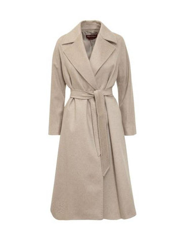 Umido Cashmere Trench Coat Sabbia - MAX MARA - BALAAN 1