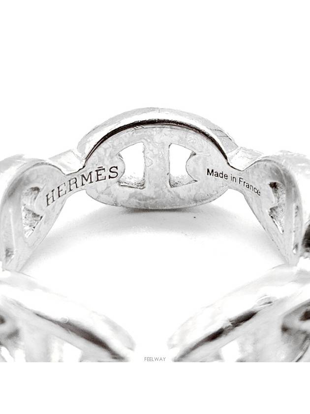 Chandal Silver Ring L157837 - HERMES - BALAAN 6