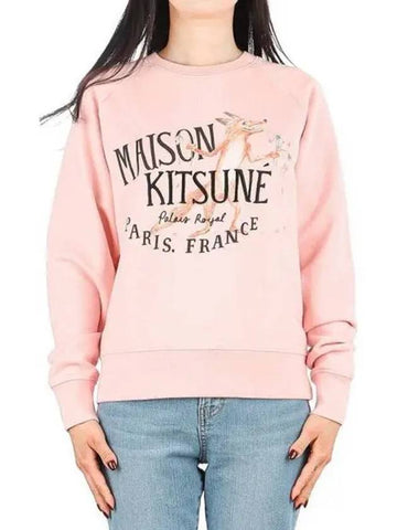 Women s Ollie Flower Fox Sweatshirt 270668 - MAISON KITSUNE - BALAAN 1