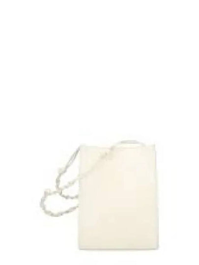 Tangle Smooth Leather Small Cross Bag White - JIL SANDER - BALAAN 2