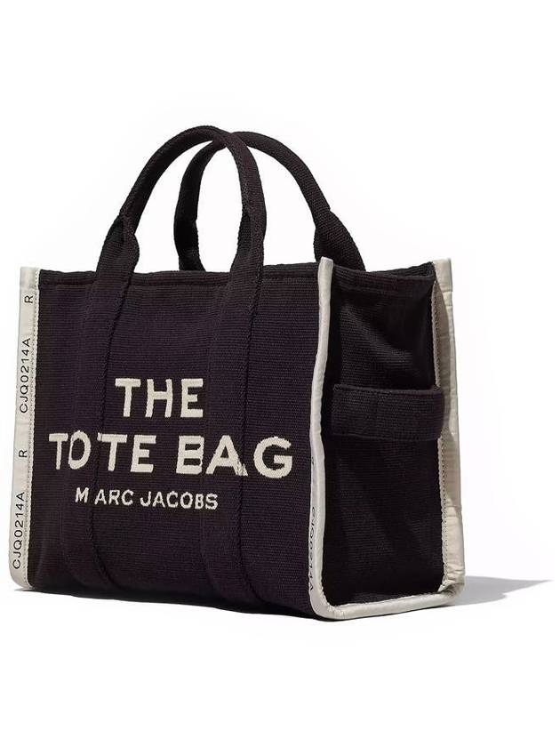 The Jacquard Traveler Small Tote Bag Black - MARC JACOBS - BALAAN 3