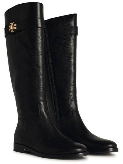 Tory Burch 'Lock Ridin' Black Leather Boots - TORY BURCH - BALAAN 2