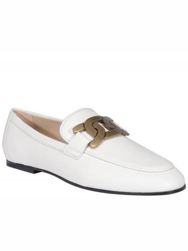 Kate Leather Loafers White - TOD'S - BALAAN 4