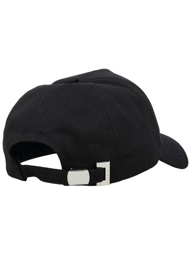 Embroided Logo Ball Cap Black - BALMAIN - BALAAN 3