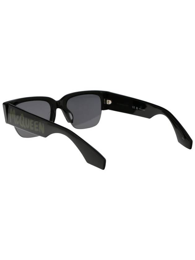 Eyewear Logo Print Vante Sunglasses AM0405S - ALEXANDER MCQUEEN - BALAAN 5