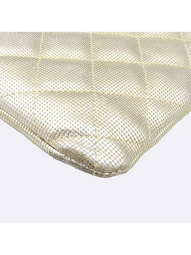 gold clutch bag - CHANEL - BALAAN 5