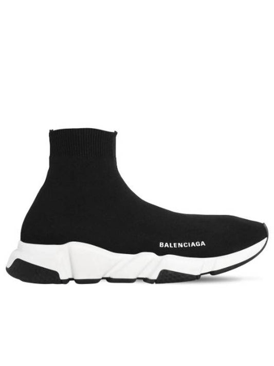 Speed Trainer High Top Sneakers Black - BALENCIAGA - BALAAN 2