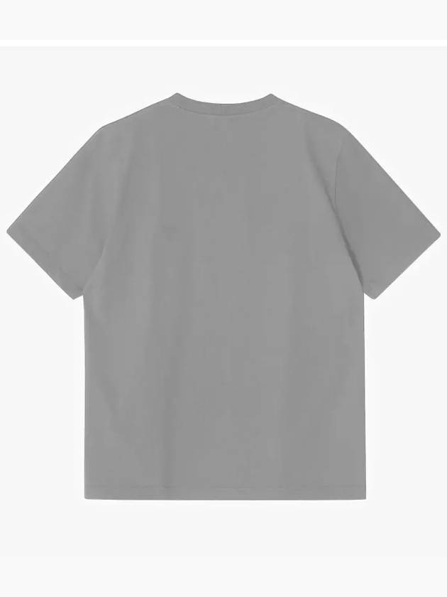 Bold Fox Head Patch Comfort Short Sleeve T-Shirt Grey - MAISON KITSUNE - BALAAN 4