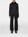 Women's Aerial Zip Up Hoodie Black - J.LINDEBERG - BALAAN 5