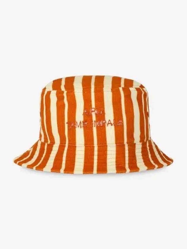 APC Tame Impala Collection Bucket Hat Orange Stripe COHEMM24144EAA - A.P.C. - BALAAN 1