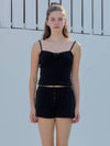 BUTTON SHORTS BLACK - ANOETIC - BALAAN 4