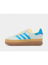 Gazelle Bold Suede Low Top Sneakers Blue - ADIDAS - BALAAN 1