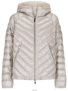 ESQUIBIEN Reversible Hooded Jacket Oatmeal Beige - MONCLER - BALAAN 3