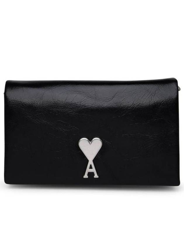 De Coeur Logo Chain Cross Bag Black - AMI - BALAAN 1