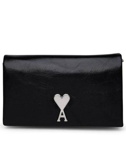 De Coeur Logo Chain Cross Bag Black - AMI - BALAAN 2