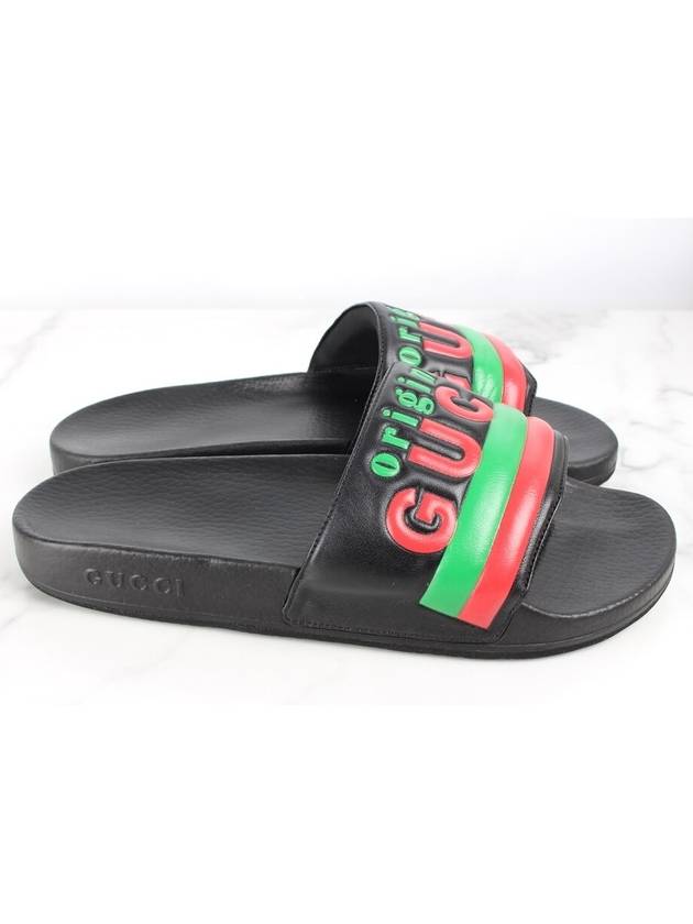 Original logo slippers 42 5 275 - GUCCI - BALAAN 6