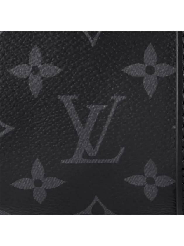 Keepall Bandouliere 25 Monogram Eclipse Cross Bag Black - LOUIS VUITTON - BALAAN 6