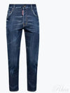 Skater Washed Jeans Blue - DSQUARED2 - BALAAN 2