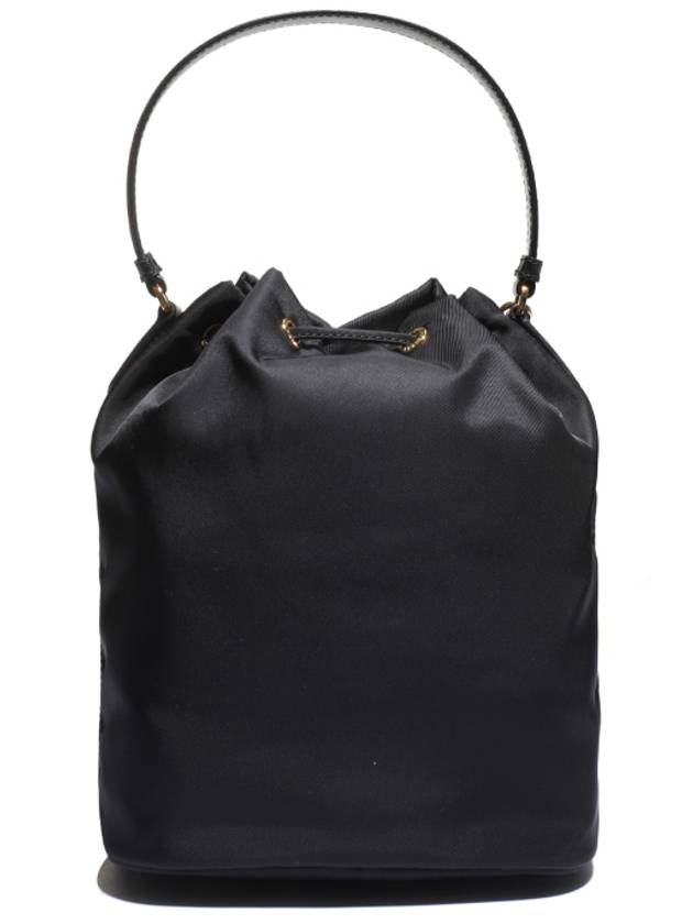 Duet Re-Nylon Bucket Bag Black Gold - PRADA - BALAAN 3