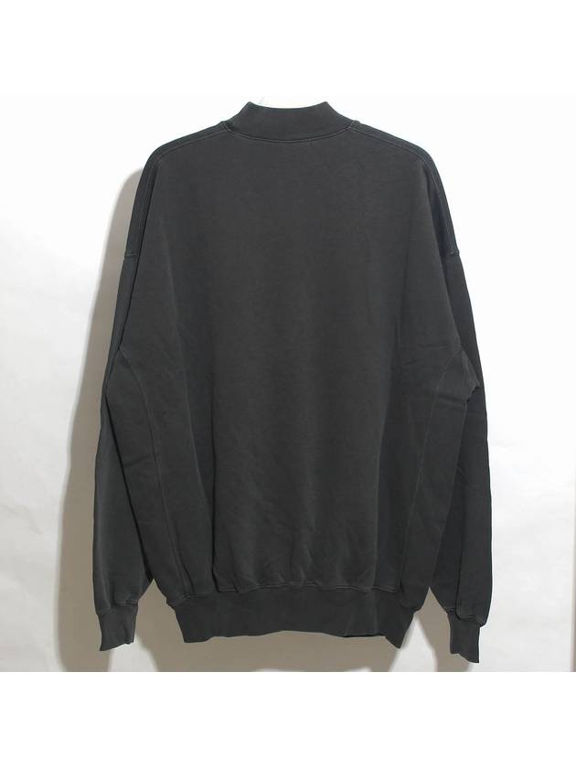 This Not Logo Cotton Sweatshirt Black - BALENCIAGA - BALAAN 3