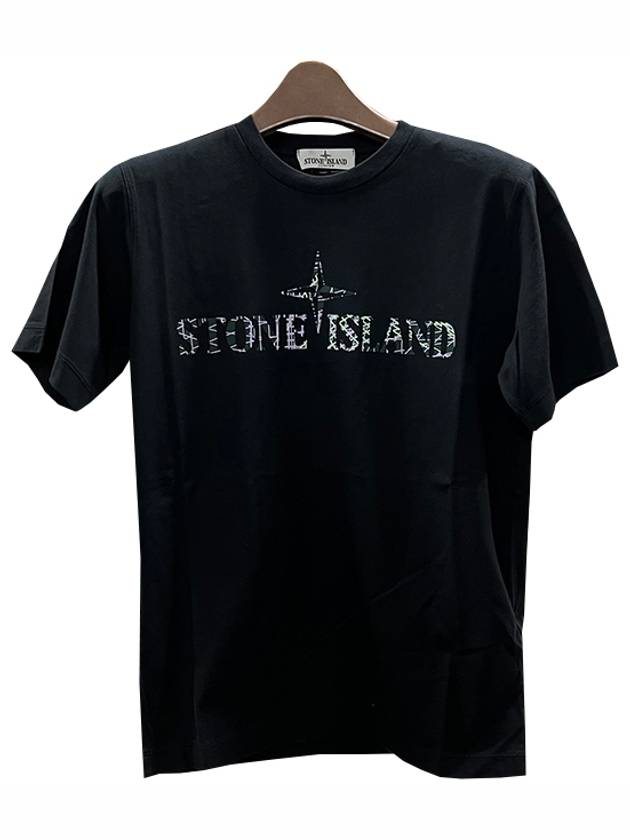 Kids Logo Print Cotton T Shirt 781621073 V0029 14 - STONE ISLAND - BALAAN 3