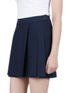 Women's Cataleya Pleated Skirt Navy - J.LINDEBERG - BALAAN 5