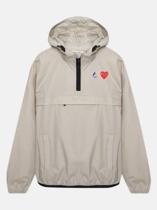 Red Waffen Anorak Beige - COMME DES GARCONS - BALAAN 2