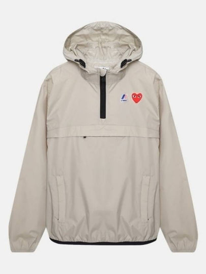 Logo Patch Anorak Beige - COMME DES GARCONS - BALAAN 2