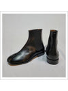 Tabi Leather Chelsea Boots Black - MAISON MARGIELA - BALAAN 7