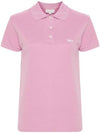 Baby Fox Patch Regular Polo Shirt Blossom - MAISON KITSUNE - BALAAN 1