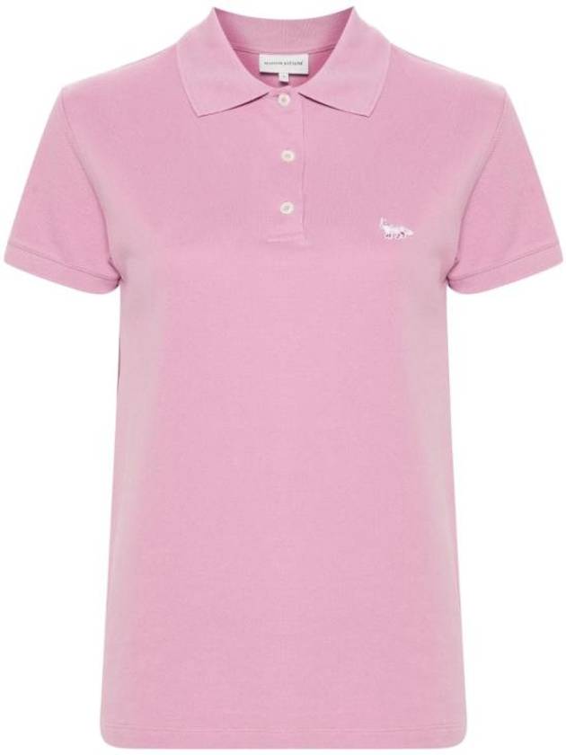 Baby Fox Patch Regular Polo Shirt Blossom - MAISON KITSUNE - BALAAN 1