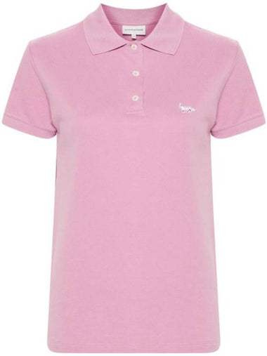 Baby Fox Patch Regular Polo Shirt Blossom - MAISON KITSUNE - BALAAN 1