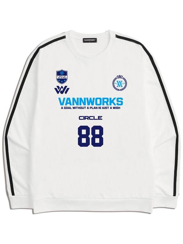 Heavyweight two-tone uniform logo jersey long sleeve VLS0035 - VANN WORKS - BALAAN 3