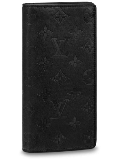 Brazza Monogram Long Wallet Black - LOUIS VUITTON - BALAAN 2