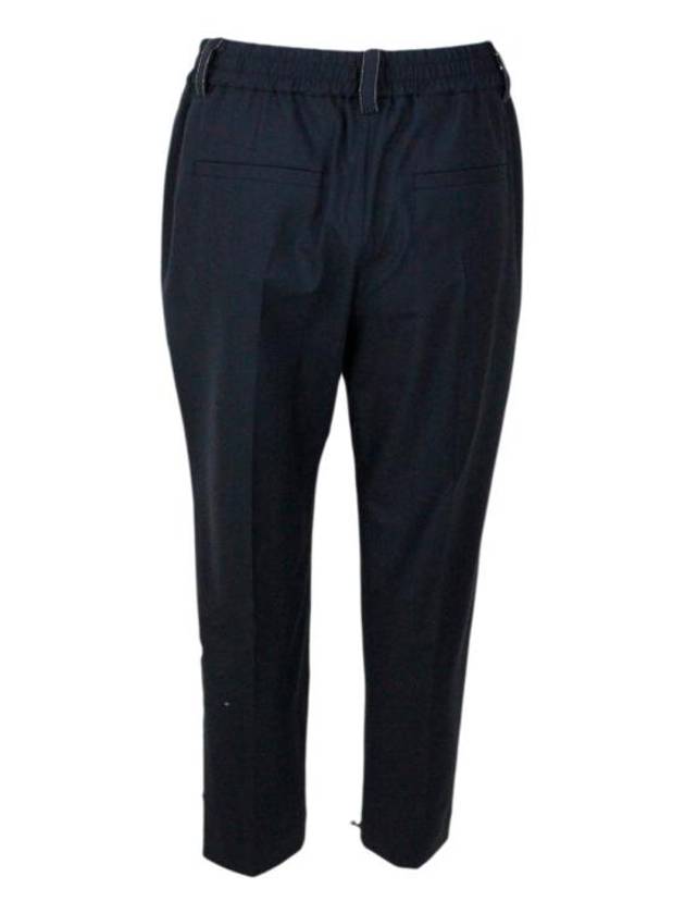 Straight Pants Black - BRUNELLO CUCINELLI - BALAAN 4