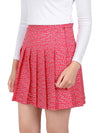 Golf Adina Print Skirt Pink - J.LINDEBERG - BALAAN 5