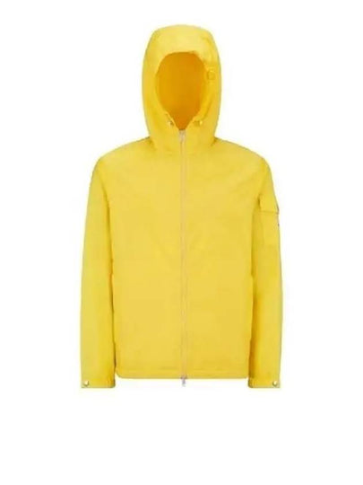 Etiache Rain Hooded Zip Up Yellow - MONCLER - BALAAN 2