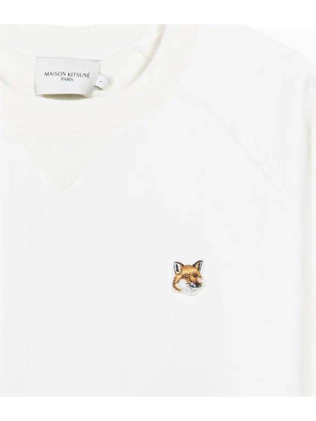 Fox Head Patch Classic Sweatshirt Ecru - MAISON KITSUNE - BALAAN 5