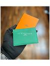 Card Wallet Citizen Twill Green - HERMES - BALAAN 4