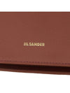 Sling Square Small Calfskin Leather Shoulder Bag Brown - JIL SANDER - BALAAN 8