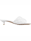 Padded Leather Mule White - BOTTEGA VENETA - BALAAN 5