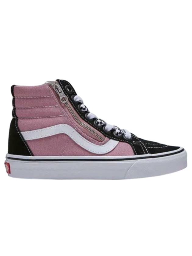 Sk8-Hi Reissue Side Zip High Top Sneakers Black Purple - VANS - BALAAN 1