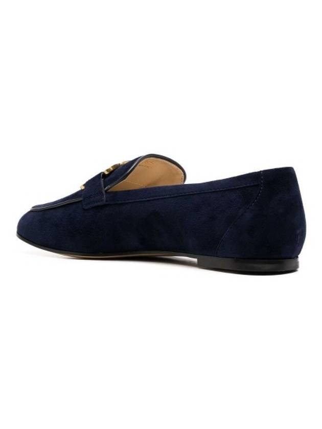 Women's Kate Suede Loafers Blue - TOD'S - BALAAN 4