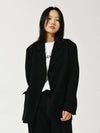 Over Fit Modern Blazer Jacket BLACK - LE SOLEIL MATINEE - BALAAN 3