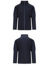 Pleated Full Zipper Cardigan Navy - ISSEY MIYAKE - BALAAN 5