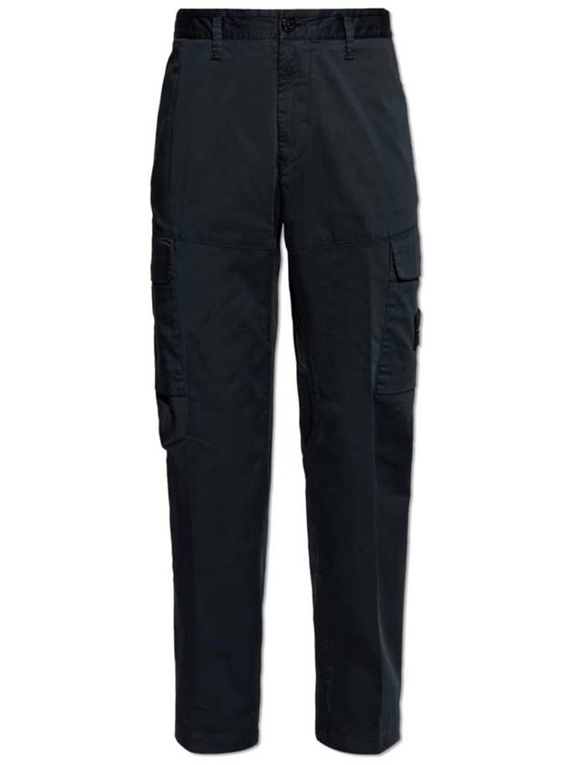 Stone Island Trousers Blue - STONE ISLAND - BALAAN 1